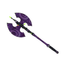 Strange Festivized Portal Plastered Scotsman's Skullcutter (Minimal Wear)