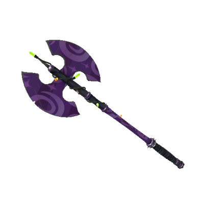 Strange Festivized Portal Plastered Scotsman's Skullcutter (Minimal Wear)