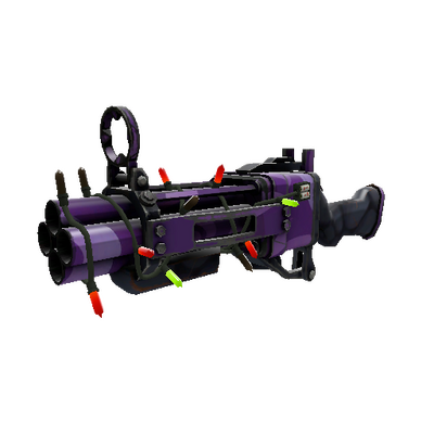 Strange Festivized Killstreak Portal Plastered Iron Bomber (Minimal Wear)