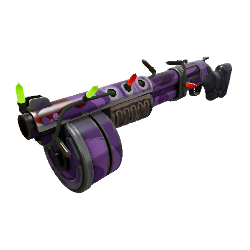 Strange Festivized Professional Killstreak Portal Plastered Panic Attack (Well-Worn)