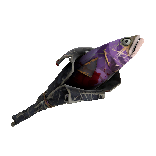 Portal Plastered Holy Mackerel (Battle Scarred)