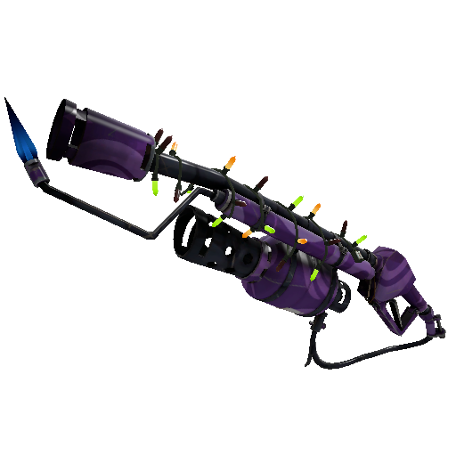 Festivized Portal Plastered Flame Thrower (Minimal Wear)