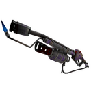 Unusual Portal Plastered Flame Thrower (Battle Scarred)