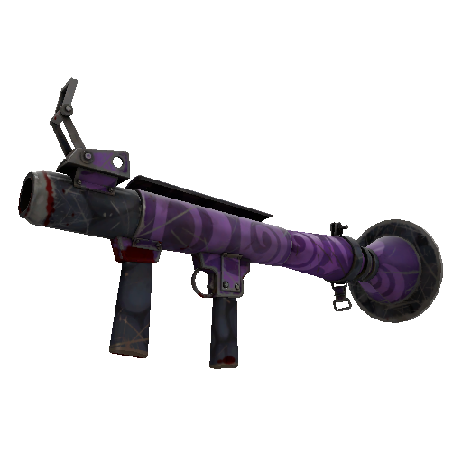 Portal Plastered Rocket Launcher (Battle Scarred)