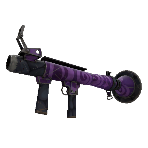 Strange Portal Plastered Rocket Launcher (Well-Worn)