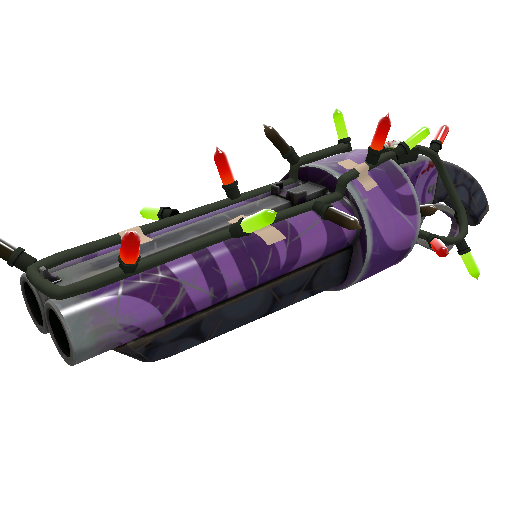 Festivized Killstreak Portal Plastered Scattergun (Field-Tested)