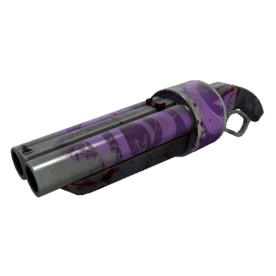 Strange Portal Plastered Scattergun (Battle Scarred)