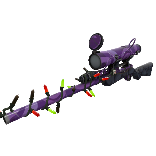 Festivized Portal Plastered Sniper Rifle (Field-Tested)