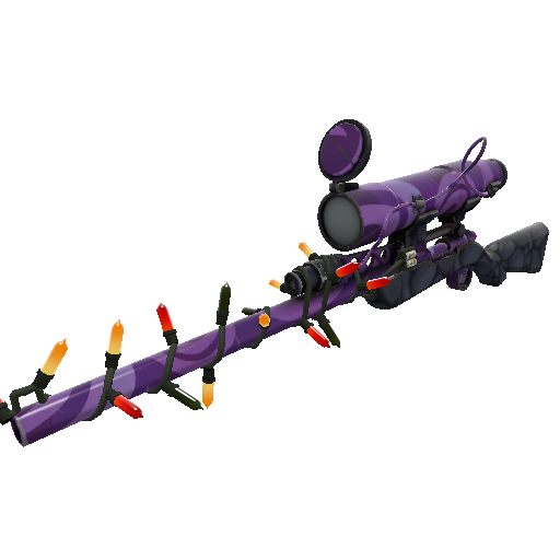 Strange Festivized Specialized Killstreak Portal Plastered Sniper Rifle (Minimal Wear)