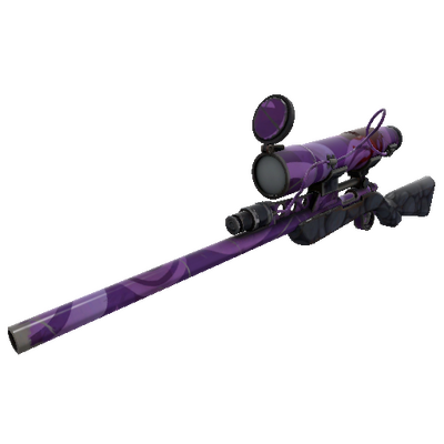 Unusual Portal Plastered Sniper Rifle (Well-Worn)