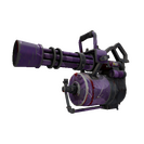 Unusual Specialized Killstreak Portal Plastered Minigun (Battle Scarred)
