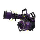 Unusual Festivized Specialized Killstreak Portal Plastered Minigun (Well-Worn)