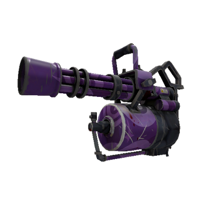 Strange Killstreak Portal Plastered Minigun (Well-Worn)