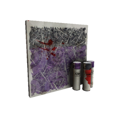 Strange Portal Plastered War Paint (Battle Scarred)