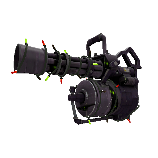 Strange Festivized Specialized Killstreak Crawlspace Critters Minigun (Minimal Wear)