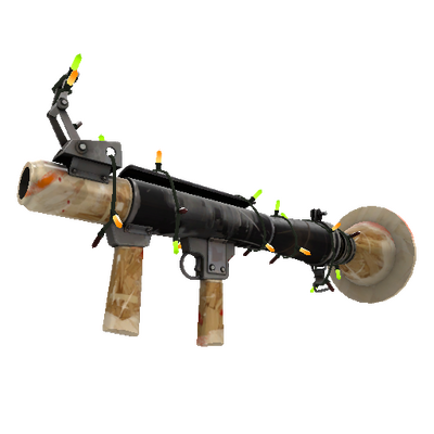 Strange Festivized Specialized Killstreak American Pastoral Rocket Launcher (Well-Worn)