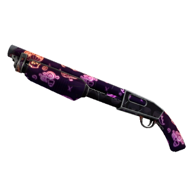 Strange Neon-ween Shotgun (Minimal Wear)