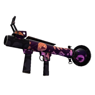 Strange Professional Killstreak Neon-ween Rocket Launcher (Minimal Wear)