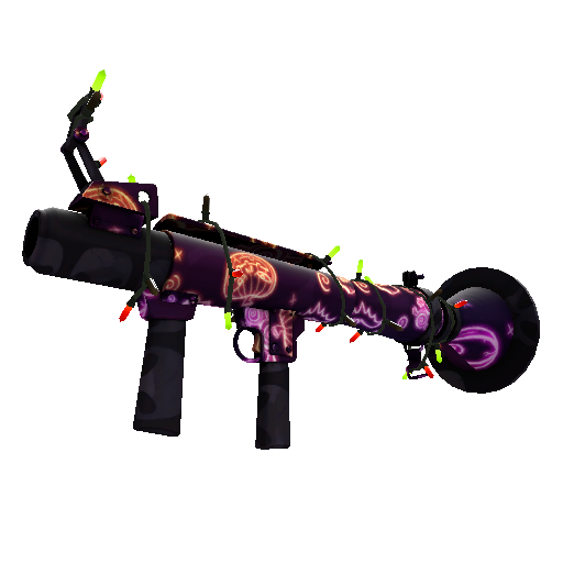 Unusual Festivized Neon-ween Rocket Launcher (Factory New)