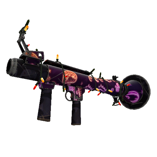 Festivized Neon-ween Rocket Launcher (Field-Tested)