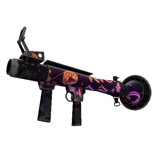 Neon-ween Rocket Launcher (Well-Worn)