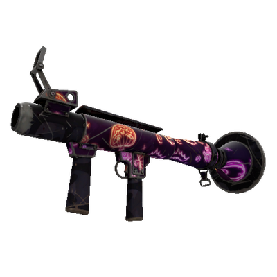 Neon-ween Rocket Launcher (Well-Worn)