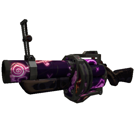 Killstreak Neon-ween Grenade Launcher (Well-Worn)