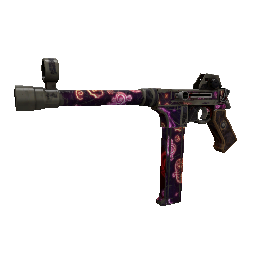 Neon-ween SMG (Battle Scarred)