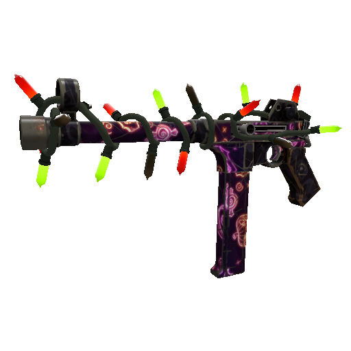 Festivized Neon-ween SMG (Well-Worn)
