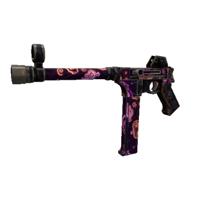 Neon-ween SMG (Well-Worn)