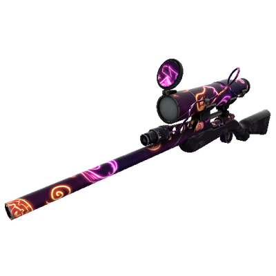 Unusual Professional Killstreak Neon-ween Sniper Rifle (Minimal Wear)