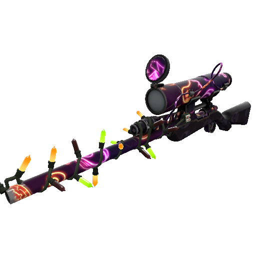 Festivized Killstreak Neon-ween Sniper Rifle (Field-Tested)