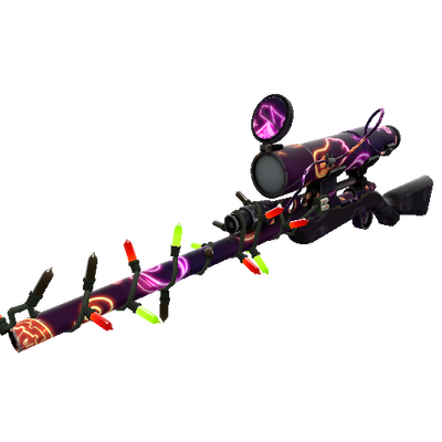 Strange Festivized Neon-ween Sniper Rifle (Minimal Wear)