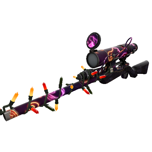 Festivized Neon-ween Sniper Rifle (Well-Worn)