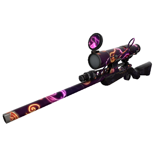 Neon-ween Sniper Rifle (Well-Worn)