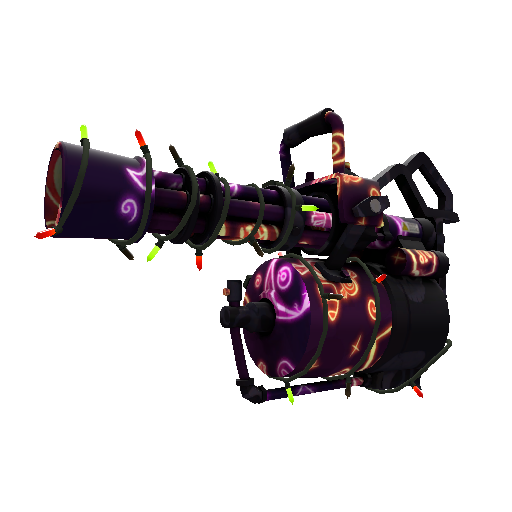 Festivized Killstreak Neon-ween Minigun (Factory New)
