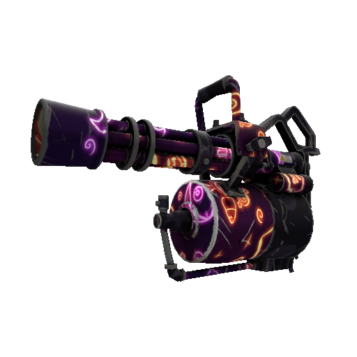 Neon-ween Minigun (Field-Tested)