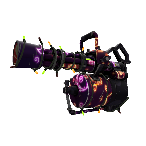Festivized Specialized Killstreak Neon-ween Minigun (Minimal Wear)