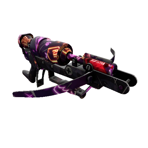 Neon-ween Crusader's Crossbow (Well-Worn)