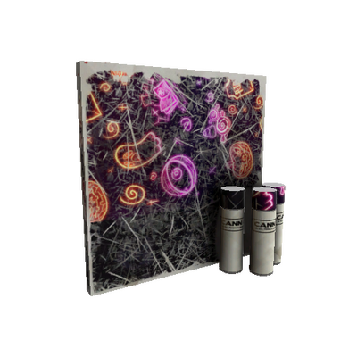 Strange Neon-ween War Paint (Well-Worn)