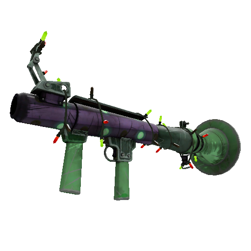 Strange Festivized Misfortunate Rocket Launcher (Battle Scarred)