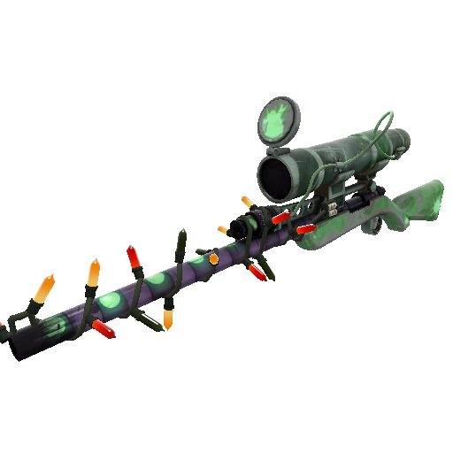 Festivized Killstreak Misfortunate Sniper Rifle (Battle Scarred)