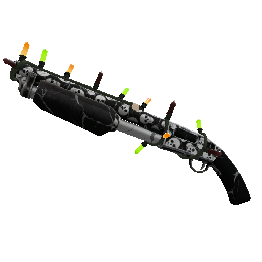 Festivized Skull Cracked Shotgun (Minimal Wear)