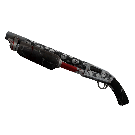 Skull Cracked Shotgun (Battle Scarred)
