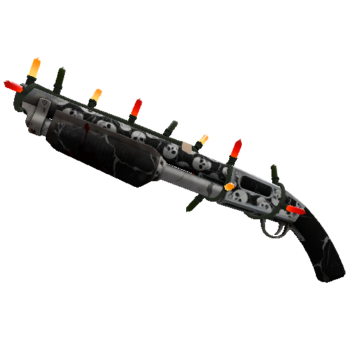 Festivized Skull Cracked Shotgun (Well-Worn)
