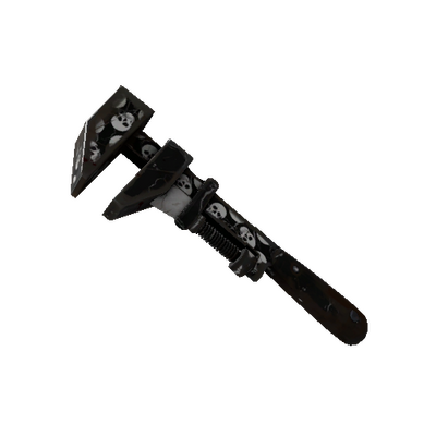Strange Professional Killstreak Skull Cracked Wrench (Well-Worn)