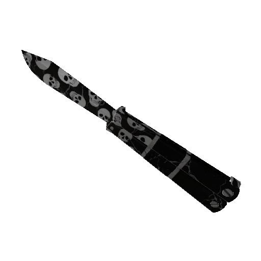 Skull Cracked Knife