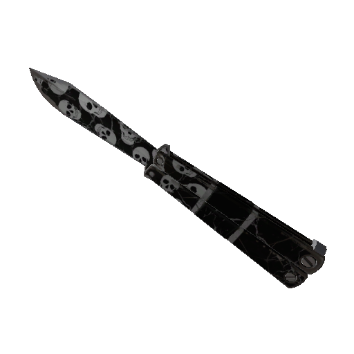 Skull Cracked Knife (Field-Tested)