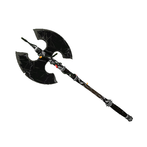 Strange Festivized Professional Killstreak Skull Cracked Scotsman's Skullcutter (Field-Tested)