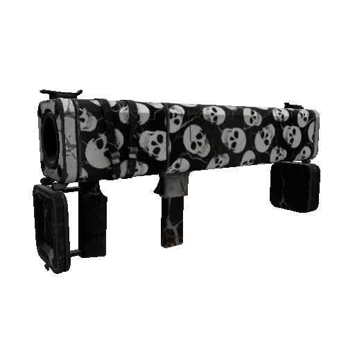 Killstreak Skull Cracked Black Box (Well-Worn)